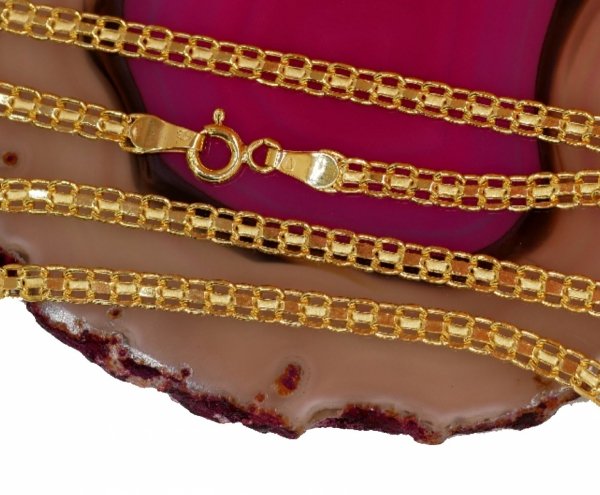 Łańcuch bismark  klasyczny 45cm złoto 585 