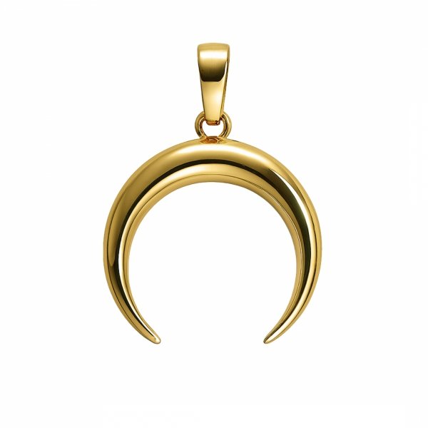  Wisior talizman księżyc złoto 585 