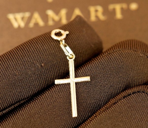 Charms  krzyżyk złoto 585 