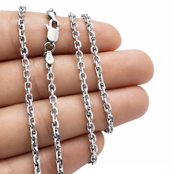 Łańcuch rolo 70cm srebro 925 ROD