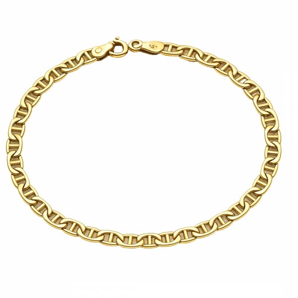 Bransoletka 20,5cm gucci złoto 585