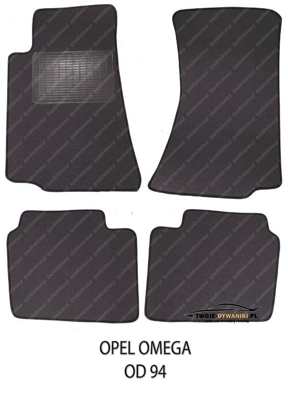 Dywaniki welurowe Opel Omega