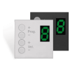 AUDAC DW 3020/W Wall panel controller 45 x 45 mm White version