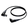 PROCAB CLA904/5 XLR angled male - XLR angled female 5 meter
