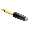 PROCAB CLP104 Adapter - RCA/Cinch female - 6.3 mm Jack male
