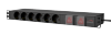 CAYMON PSR269GS/B 19 calilistwa zasilająca unit - German 6 x front sockets + 9 x rear sockets - D