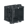 AUDAC WB 45S/FS Flush mount box for 45 x 45 mm wall panel - Solid wall