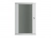Lanberg Szafa instalacyjna wisząca 19'' 22U 600X450mm szara (drzwi       szklane)