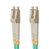 Qoltec Patchcord światłowodowy LC/UPC-LC/UPC | MM | 50/125 | OM3 | 1m