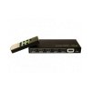 Techly Przełącznik HDMI 5/1 z pilotem, 4K2K 3D, czarny