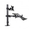  uchwyt mocowanie 
B-Tech Btech ART Uchwyt biurkowy do monitora LED/LCD 13-32 + notebooka L-24