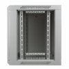 Digitus Szafa wisząca jednosekcyjna 19 cali 12U 635/600/600mm, drzwi szklane, szara (RAL 7035)