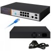 Extralink Switch zarządzalny Victor EX-2500G-10MPS 8X 10/100/1000M TX Z POE AT/AF