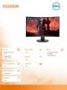 Dell Monitor S3222DGM 31,5 VA 2560x1440/2xHDMI/DP/3Y