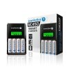 everActive Ładowarka procesorowa NC-450 BLACK EDITION do akumulatorów AA/AAA
