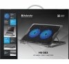 Defender Podstawka chłodząca pod laptopa NS- 503 metalowa 15.6 cali-17 cali
