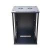 Extralink Szafa rack 18U 600x450mm czarna wisząca