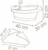 Smoby Wanienka z hydromasażem i światłem Baby Nurse