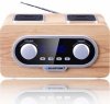 Blaupunkt Radio przenośne FM PLL  SD/USB/AUX z akumulatorem i zegarkiem