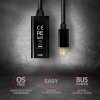 AXAGON Adapter aktywny RVDM-HI14N Mini DP > HDMI 1.4, 4K/30Hz