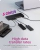 IcyBox Stacja dokująca IB-DK2416-C 11in1,HDMI,DP,USB,LAN