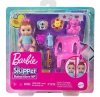 Mattel Lalka Barbie Dziecko i akcesoria - mycie zębów