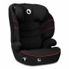 Lionelo Fotelik samochodowy Hugo I-Size Sporty Black Red 15-36 kg