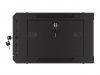 Lanberg Szafa wisząca 19 cali 4U 600x450 drzwi perforowane (flat pack) czarna