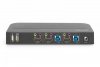 Digitus Przełącznik KVM 2 portowy, 2x HDMI IN, 1x HDMI OUT, 2x USB A, 1x Audio, 4K x 2K 60Hz, IN&OUT