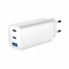 Gembird Ładowarka PowerDelivery 1xA 2xC GaN 65W Biała
