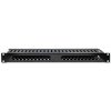 Qoltec Organizer kabli do szaf RACK 19 cali | 24 porty | 1U