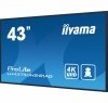 IIYAMA Monitor 42.5 cala ProLite LH4375UHS-B1AG,24/7,IPS,ANDROID 11