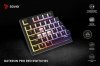 Savio Klawiatura mechaniczna bezprzewodowa PHENIX, Gateron Red Pro, Pudding