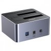 Unitek Stacja klonująca dyski 2,5/3,5 USB 5 Gbps; Y-3026GY01-EU