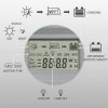 Qoltec Solarny regulator ładowania MPPT z czujnikiem temperatury  20A | 12V / 24V | LCD | 2 x USB