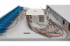 Digitus Przełącznica światłowodowa/panel krosowy z wyposażeniem 19 cali 1U, 24x SC duplex, OS2, pigtaile, adaptery, tacki, wysuwany, Szary