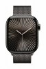 Apple Watch Series 10 GPS + Cellular, koperta 42 mm z tytanu w kolorze łupkowym z bransoletą mediolańską w kolorze łupkowym