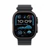 Apple Watch Ultra 2 GPS + Cellular, koperta 49 mm z tytanu w kolorze czarnym z paskiem Ocean w kolorze czarnym