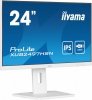 IIYAMA Monitor 24 cale XUB2497HSN-W2 IPS, USB-C Dock, HDMI, DP, 300cd, Pivot, HAS, biały