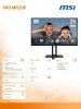 MSI Monitor PRO MP251P   24.5 cala/LED/FHD/Flat/100Hz/Czarny