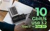 IcyBox Stacja dokująca IB-180MS-C31 SSD Docking 1x 2,5 cali/3,5 cali & 1x M.2 PCIe NVMena USB 3.2 Gen 2 10 Gbit/s