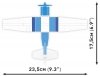 Cobi Klocki Klocki Cessna 172 Skyhawk 162 klocki