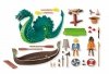 Playmobil Zestaw z figurkami My Life 71830 Wiking z morskim potworem