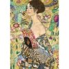 Trefl Puzzle 1000 elementów Dama z wachlarzem Klimt