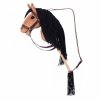 Tootiny Koń na kiju Hobby Horse HOPPIHORSE A3 Bay - ciemny brąz, maść gniada