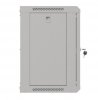 Lanberg Szafa instalacyjna rack wisząca 19 cali 9U 540x350 szara drzwi przeszklone ( flat pack)