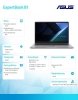 Asus Notebook ExpertBook B1 i5-1334U/16GB/1TB/15.6 FHD/Win 11 PRO - EDU/3YRS