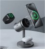 AUKEY LC-MC311A 3w1 Qi2 ładowarka bezprzewodowa MagSafe 15W chłodząca + ładowarka PD 30W