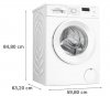 Bosch Pralka wolnostojąca WGE02201PL