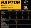 Rebeltec Zasilacz ATX Raptor 800W Bronze 80+, Single Raill, DC-DC Zasilacz spełnia wymagania norm 80 PLUS Bronze, Stabilna moc ciągła 800W - maksymalna moc